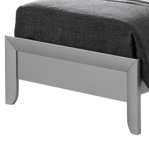 English Elm Contemporary Metallic Twin Bed Frame with Champagne Finish for Guest or Teen Rooms B078S00176
