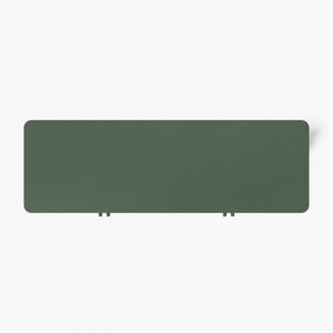 English Elm 58.9 Inch Sage Credenza with Carved Bronze Hardware Solid Wood Legs Dining Storage Green B082P517263