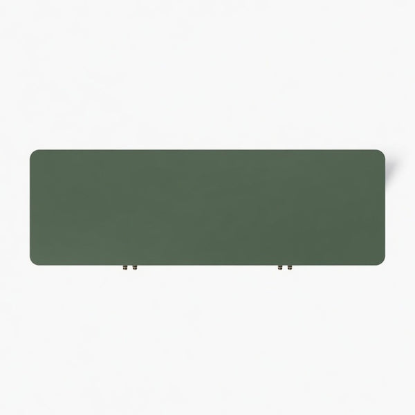 English Elm 58.9 Inch Sage Credenza with Carved Bronze Hardware Solid Wood Legs Dining Storage Green B082P517263