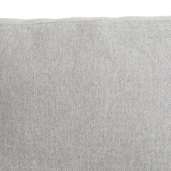 English Elm 101.5 Inch Linen Blend L-Shaped Sectional with Hand-Tied Springs and Modular Ottoman B082S00158