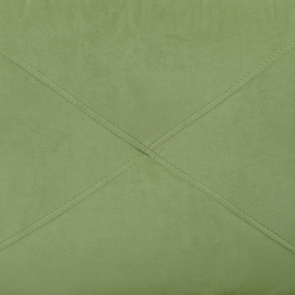 English Elm 95.5 Inch Modular L-Shaped Sectional with Chaise Six Seat Calico Fabric Living Room Sofa Apple Green Flannelette B082S00174