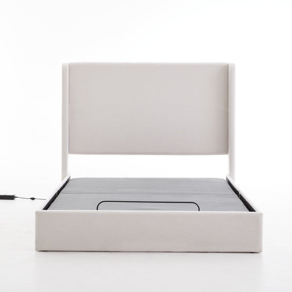 English Elm Caron Queen Adjustable Bed Base with Zero Gravity Wireless Remote and Built-in Massager B083P364041