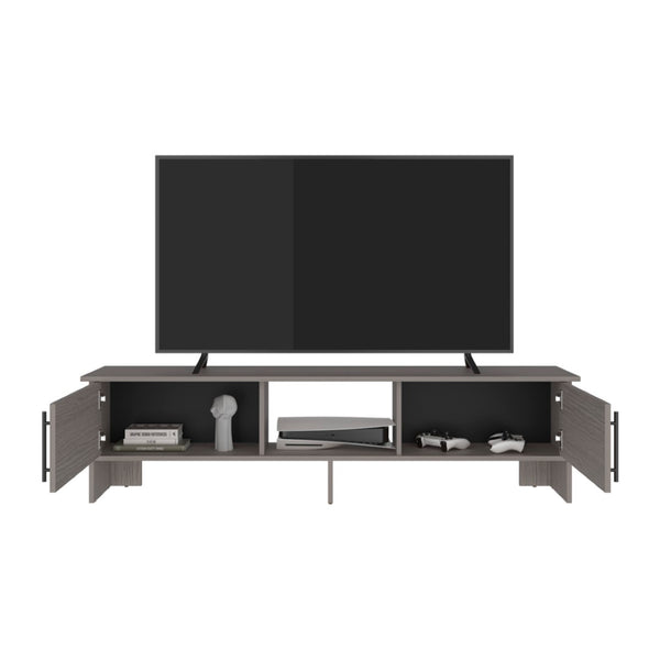 English Elm Noe Thornevia Wide Low Profile Media Console with Open Shelving for Modern Living Rooms B092P524516