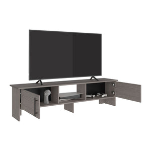 English Elm Noe Thornevia Wide Low Profile Media Console with Open Shelving for Modern Living Rooms B092P524516