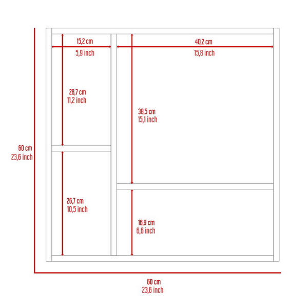 English Elm Medicine Cabinet Double Door Mirrored Black Finish Four Shelf Bathroom Wall Storage B097133008