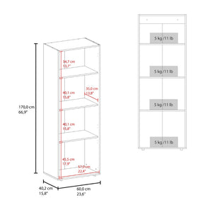 English Elm Modular Closet System Two Piece Tall Cabinet and Base Unit in Dark Walnut Wood B097S00279