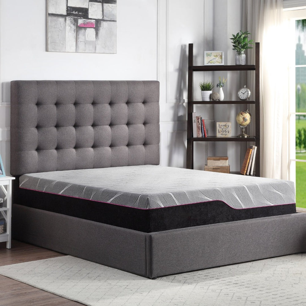 English Elm Bridgevine Gel Copper Memory Foam Cal King Mattress with Bamboo Charcoal Cooling Cover B108131471