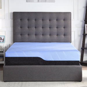 English Elm Bridgevine Home Full Size Hybrid Mattress with Copper Foam Coils and Cooling Knit Cover B108131486