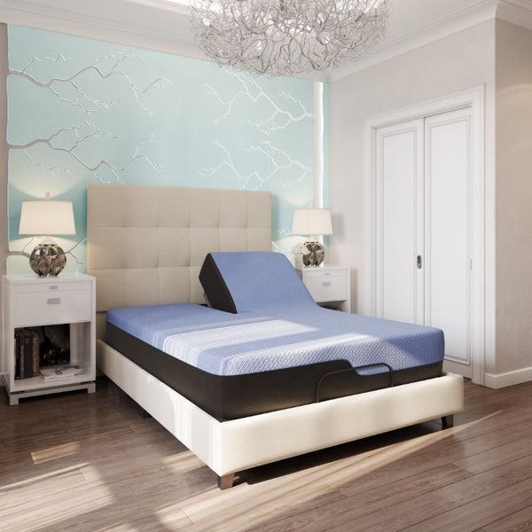 English Elm Bridgevine Split Head Queen Hybrid Mattress with Cooling Gel Foam and Wrapped Coils B108131492