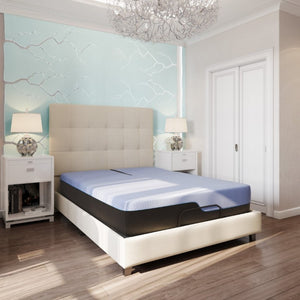 English Elm Bridgevine Split Head Queen Hybrid Mattress with Cooling Gel Foam and Wrapped Coils B108131492