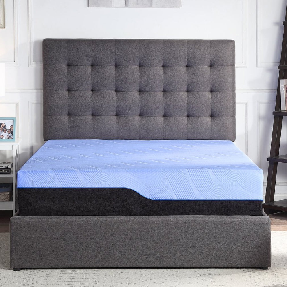 English Elm Refresh 12 Inch Latex Hybrid Cal King Mattress with Cooling Coils for Deep Sleep B108131511
