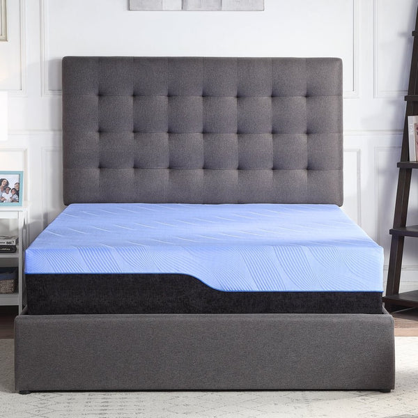 English Elm Refresh 12 Inch Latex Hybrid Cal King Mattress with Cooling Coils for Deep Sleep B108131511