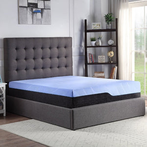 English Elm Bridgevine Home Talalay Latex Hybrid Mattress with Copper Foam and Pocketed Coil Support B108131512