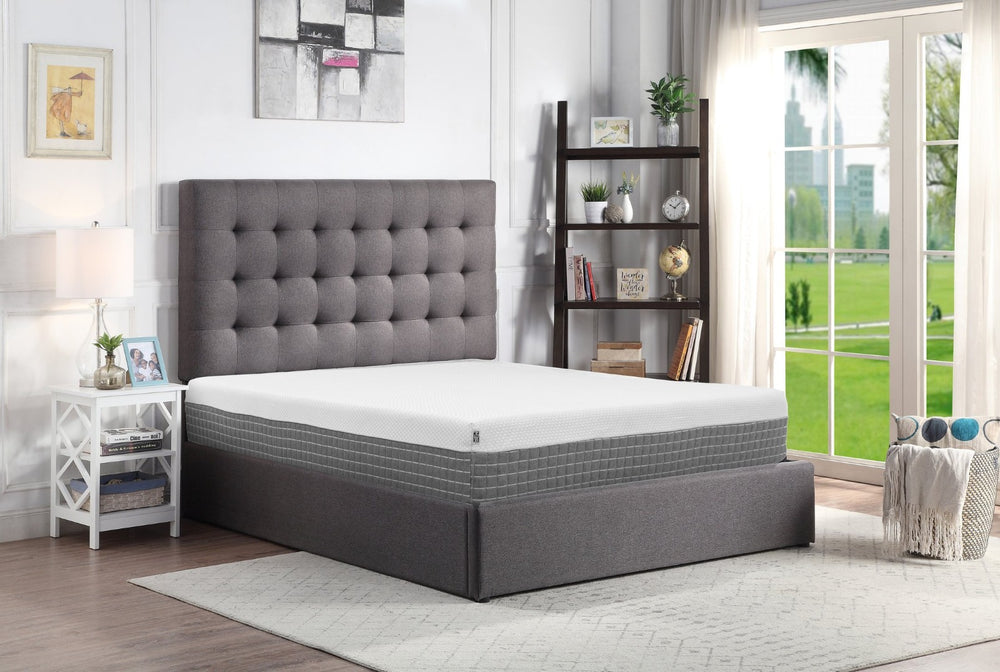 English Elm Bridgevine Home Hybrid Gel Foam and Coil Full Mattress with Medium Feel Support B108P175795