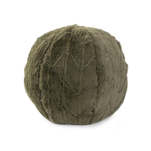Howard Elliott Angora Round Pillow - Luxuriously Soft Faux Fur For Stylish Home Decor And Cozy Comfort Options Green Faux Fur B12-1091-howard-elliott