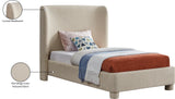 Penny Beige Polyester Fabric Twin Bed B1205Beige-T Meridian Furniture