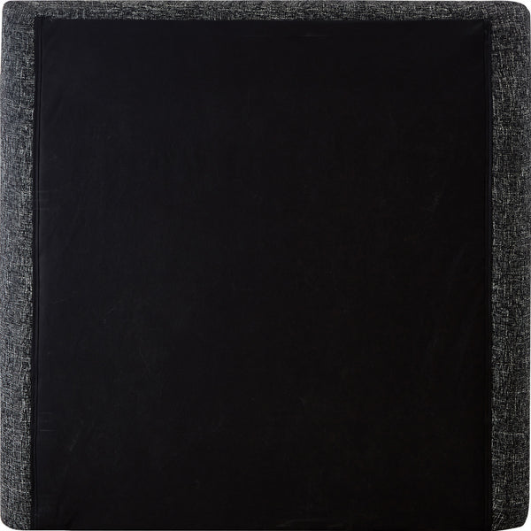 Penny Black Polyester Fabric Twin Bed B1205Black-T Meridian Furniture