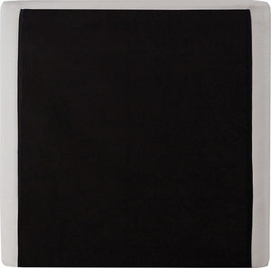 Penny Cream Linen Textured Fabric Twin Bed B1205Cream-T Meridian Furniture