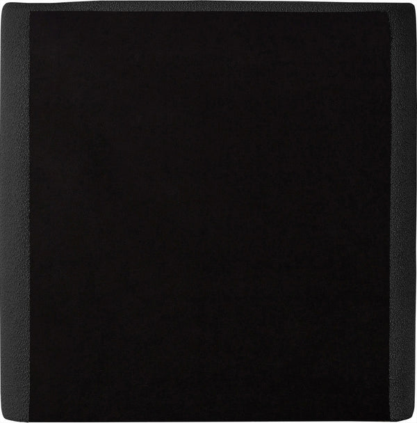 Penny Black Boucle Fabric Twin Bed B1206Black-T Meridian Furniture