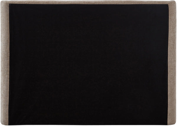 Penny Beige Chenille Fabric Queen Bed B1207Beige-Q Meridian Furniture