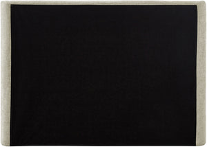 Penny Cream Chenille Fabric Queen Bed B1207Cream-Q Meridian Furniture