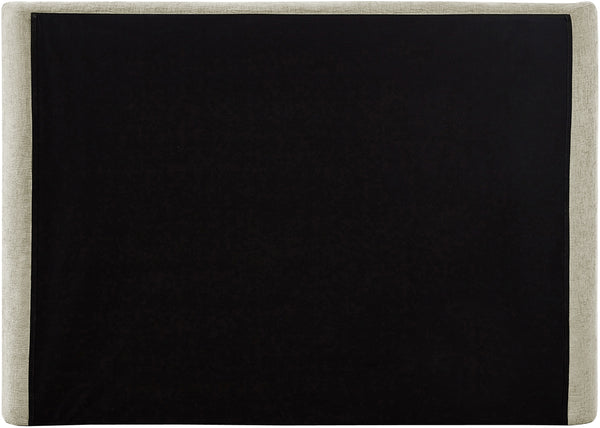 Penny Cream Chenille Fabric Queen Bed B1207Cream-Q Meridian Furniture