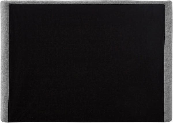 Penny Light Grey Chenille Fabric Full Bed B1207Grey-F Meridian Furniture