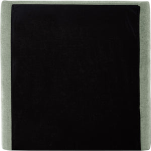 Penny Mint Green Chenille Fabric Twin Bed B1207Mint-T Meridian Furniture