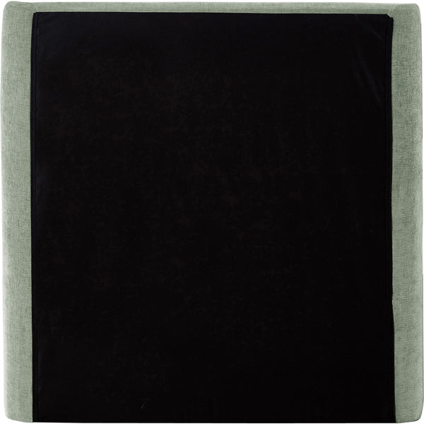 Penny Mint Green Chenille Fabric Twin Bed B1207Mint-T Meridian Furniture