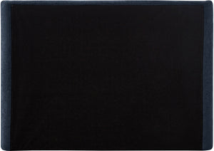 Penny Navy Chenille Fabric King Bed B1207Navy-K Meridian Furniture