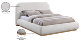 Vaughn Cream King Bed B1208Cream-K Meridian Furniture