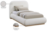 Vaughn Cream Twin Bed B1208Cream-T Meridian Furniture