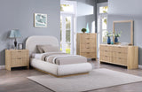 Vaughn Cream Twin Bed B1208Cream-T Meridian Furniture