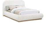 Vaughn Cream Queen Bed B1209Cream-Q Meridian Furniture