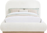 Vaughn Cream Queen Bed B1209Cream-Q Meridian Furniture