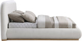 Vaughn Cream Full Bed B1211Cream-F Meridian Furniture