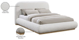 Vaughn Cream Queen Bed B1211Cream-Q Meridian Furniture