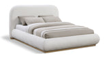 Vaughn Cream Queen Bed B1211Cream-Q Meridian Furniture