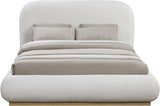 Vaughn Cream Queen Bed B1211Cream-Q Meridian Furniture