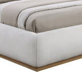 Vaughn Cream Queen Bed B1211Cream-Q Meridian Furniture