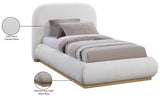 Vaughn Cream Twin Bed B1211Cream-T Meridian Furniture