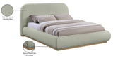 Vaughn Mint Full Bed B1211Mint-F Meridian Furniture