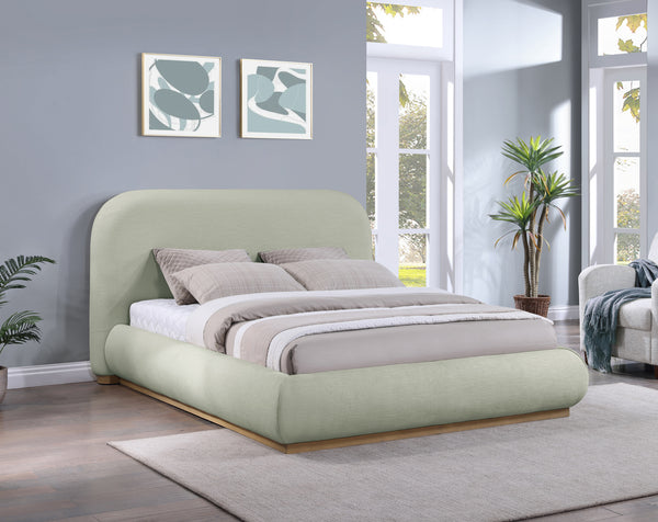 Vaughn Mint King Bed B1211Mint-K Meridian Furniture