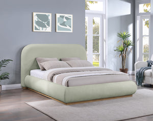 Vaughn Mint Queen Bed B1211Mint-Q Meridian Furniture