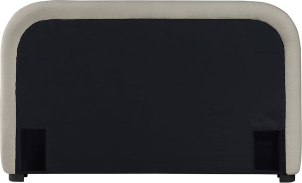 Vaughn Beige King Bed B1214Beige-K Meridian Furniture