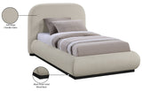 Vaughn Beige Twin Bed B1214Beige-T Meridian Furniture