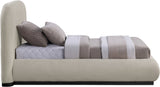 Vaughn Beige Twin Bed B1214Beige-T Meridian Furniture