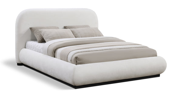 Vaughn Cream King Bed B1214Cream-K Meridian Furniture