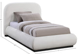 Vaughn Cream Twin Bed B1214Cream-T Meridian Furniture