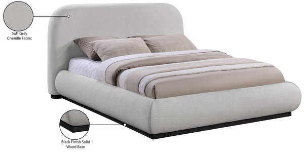 Vaughn Grey Full Bed B1214Grey-F Meridian Furniture